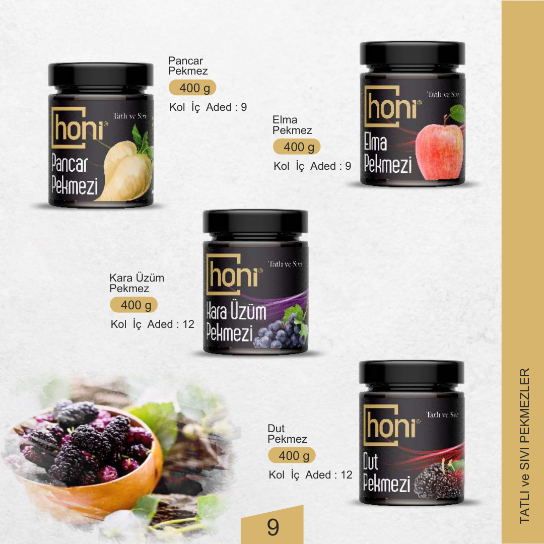 Tatlı ve Sıvı Pekmezler